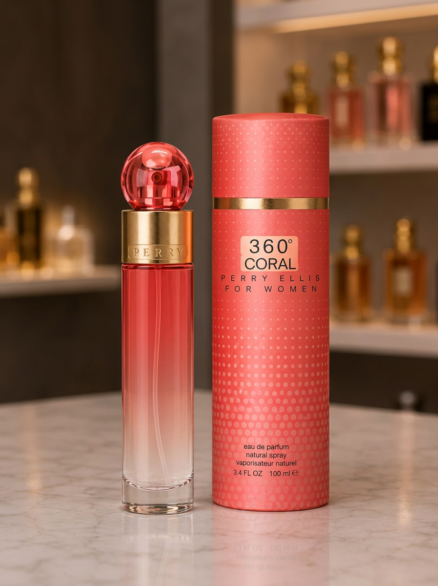 360° Coral de Perry Ellis